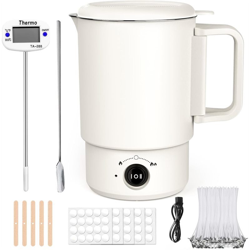 Candle Making Supplies Uk - New Thermometer Included Electric Wax Melting