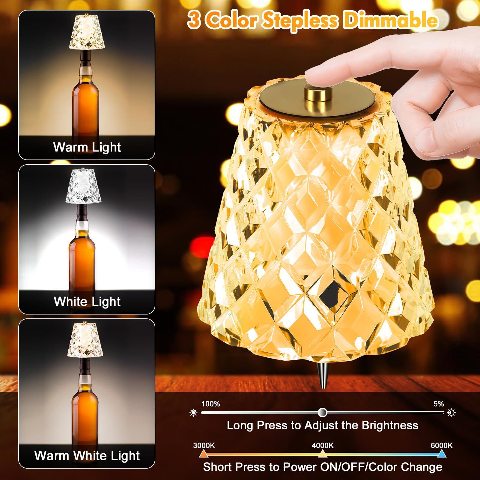 Wireless Bottle Lamp 3-Color T - Candle Making Supplies Uk recensione e prezzo