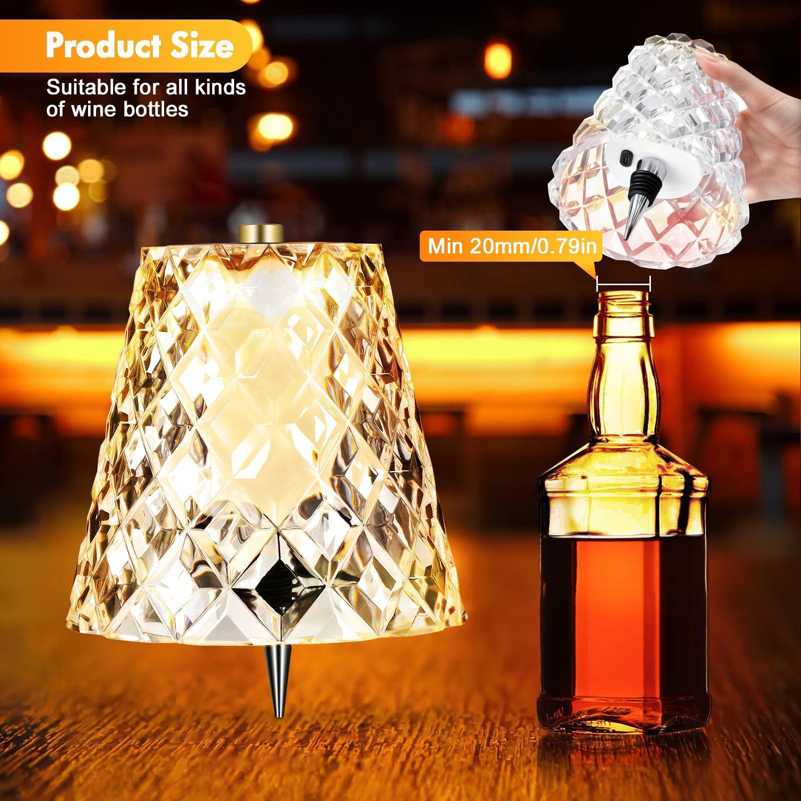 Wireless Bottle Lamp 3-Color T - Candle Making Supplies Uk recensione e prezzo