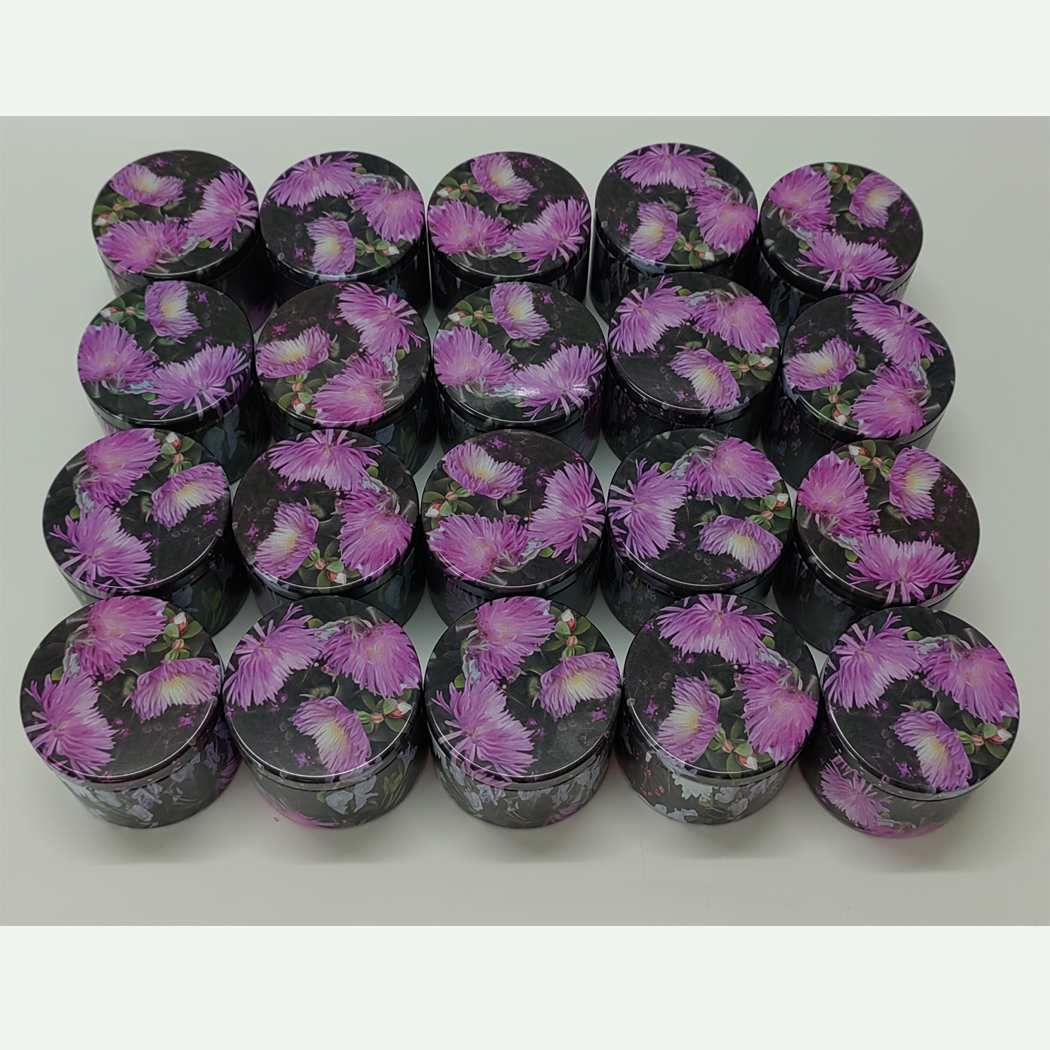 20Pcs 4oz Floral Luxury Round  - Metal Tin Lid 4Oz recensione e prezzo