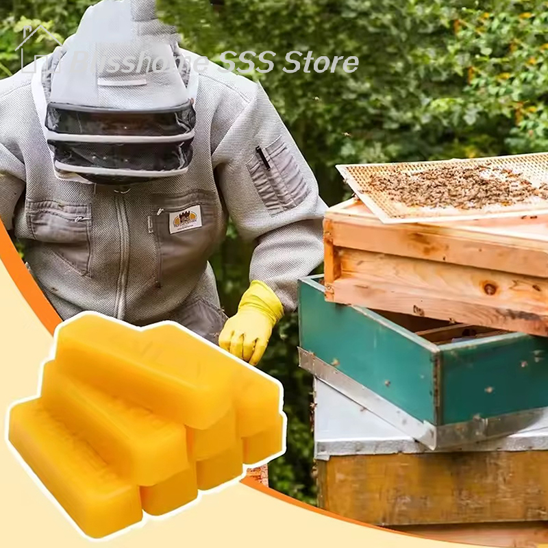 【S】4/8Pcs Pure Beeswax Blocks, - Candle Supplies In Bulk recensione e prezzo
