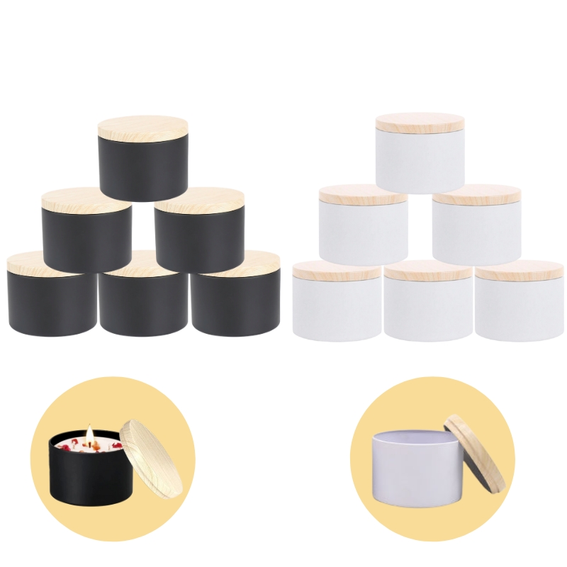 10/20pcs 4oz Empty Tin Candle  - Metal Tin Lid 4Oz recensione e prezzo
