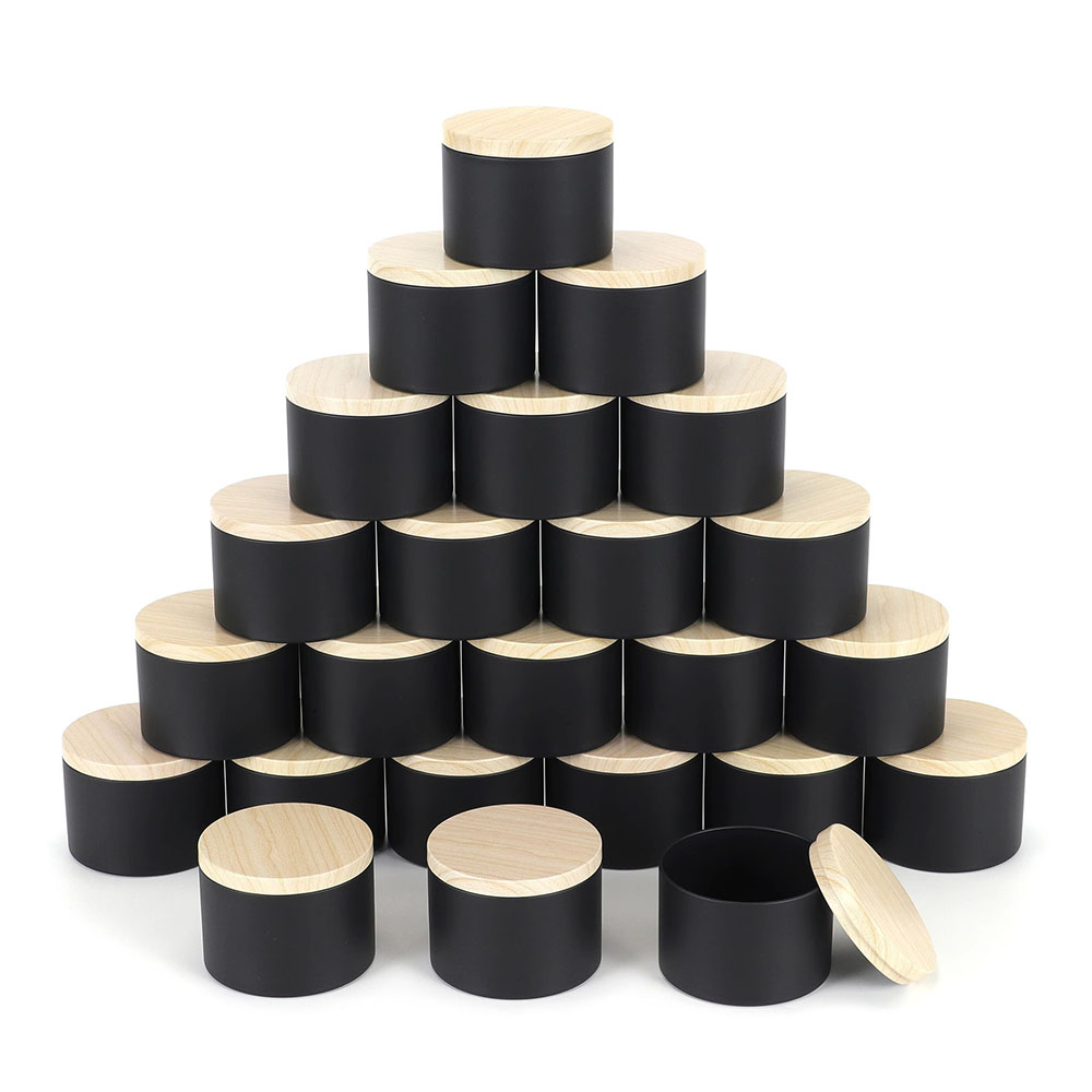 24pcs 4oz Black Candle Jars ,R - Metal Tin Lid 4Oz recensione e prezzo