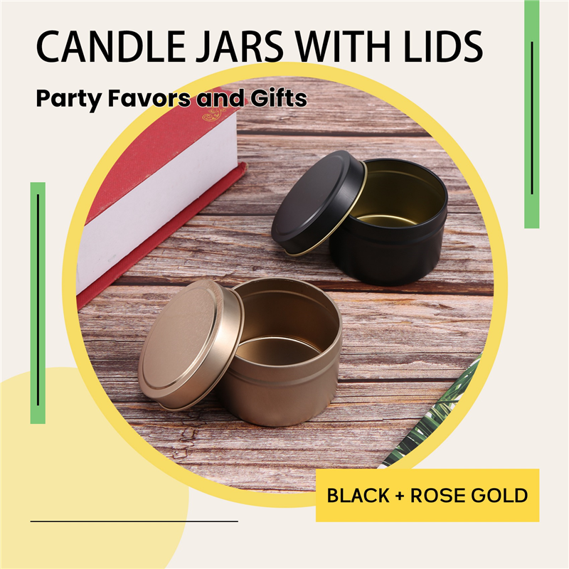 -A12R 24 Pack Candle Tin Cans  - Metal Tin Lid 4Oz recensione e prezzo