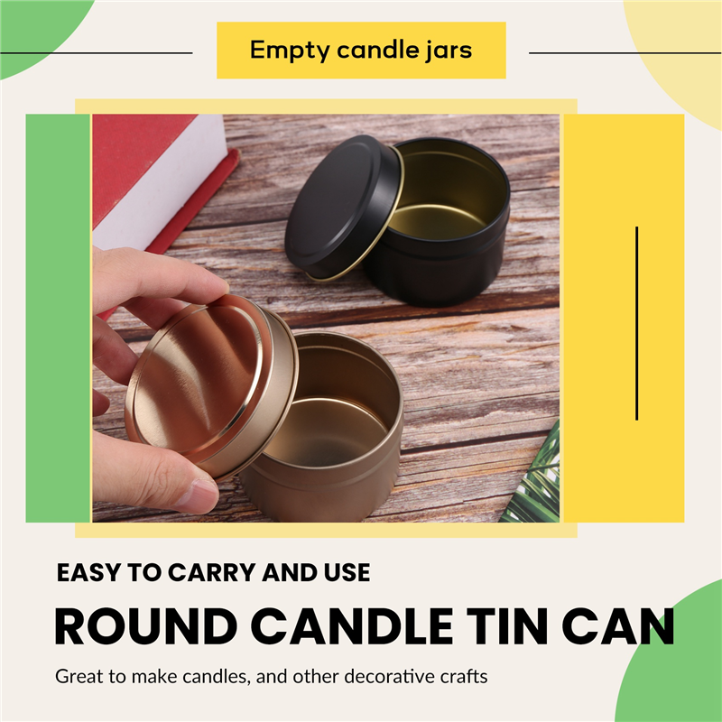 -A12R 24 Pack Candle Tin Cans  - Metal Tin Lid 4Oz recensione e prezzo