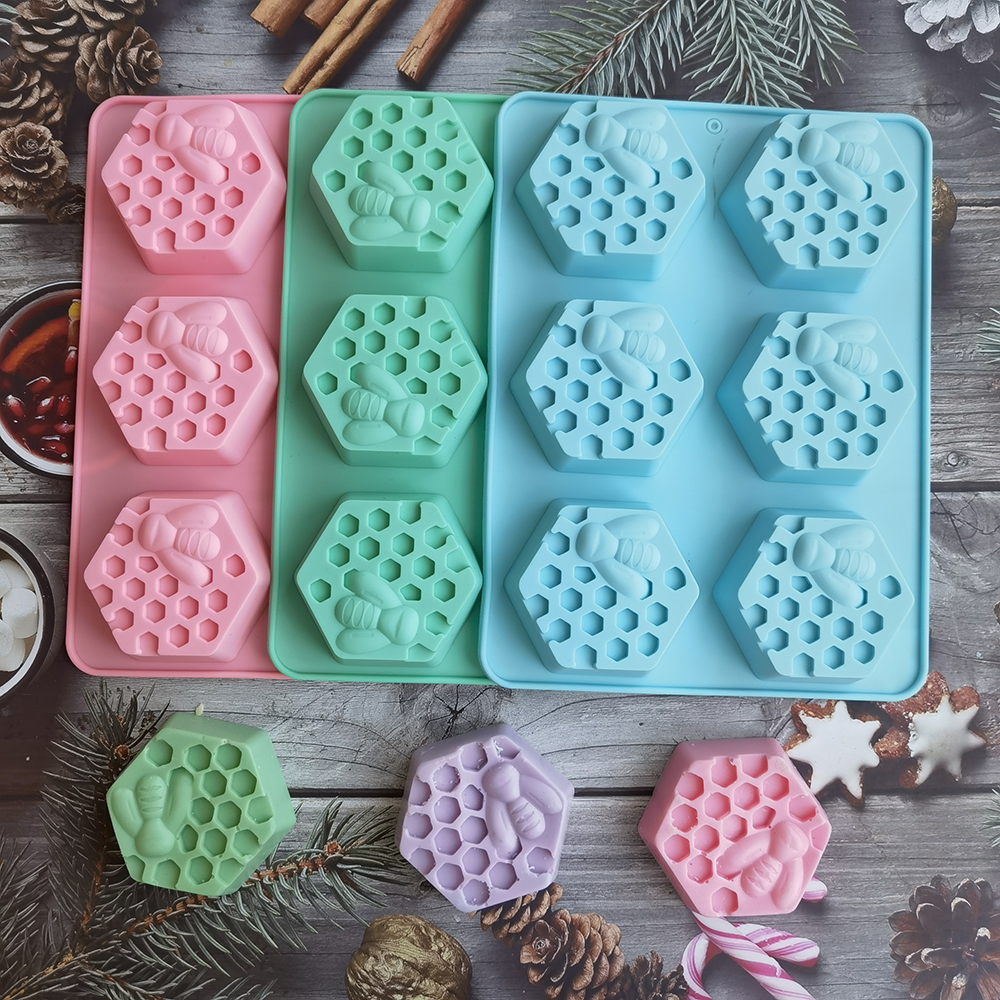 Silicone Hexagonal Bee Soap Mo - Candle Supplies In Bulk recensione e prezzo