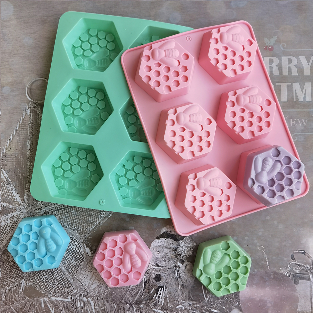 Silicone Hexagonal Bee Soap Mo - Candle Supplies In Bulk recensione e prezzo