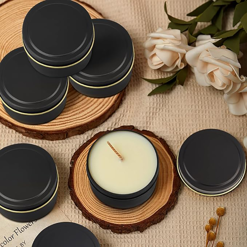 4 OZ Candle Tins 24 Pcs Empty  - Metal Tin Lid 4Oz recensione e prezzo