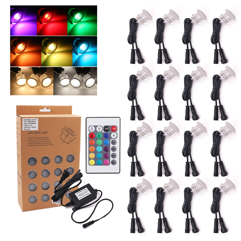 DC12V RGB LED Deck Light IP67  - Candle Making Supplies Uk recensione e prezzo