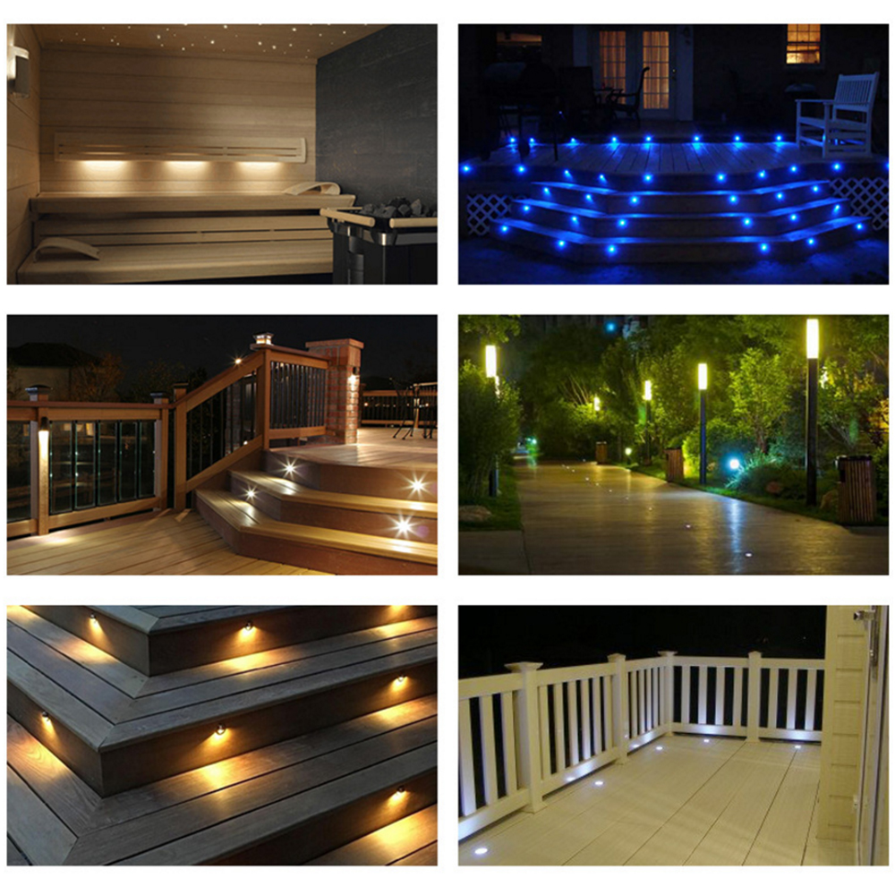 DC12V RGB LED Deck Light IP67  - Candle Making Supplies Uk recensione e prezzo