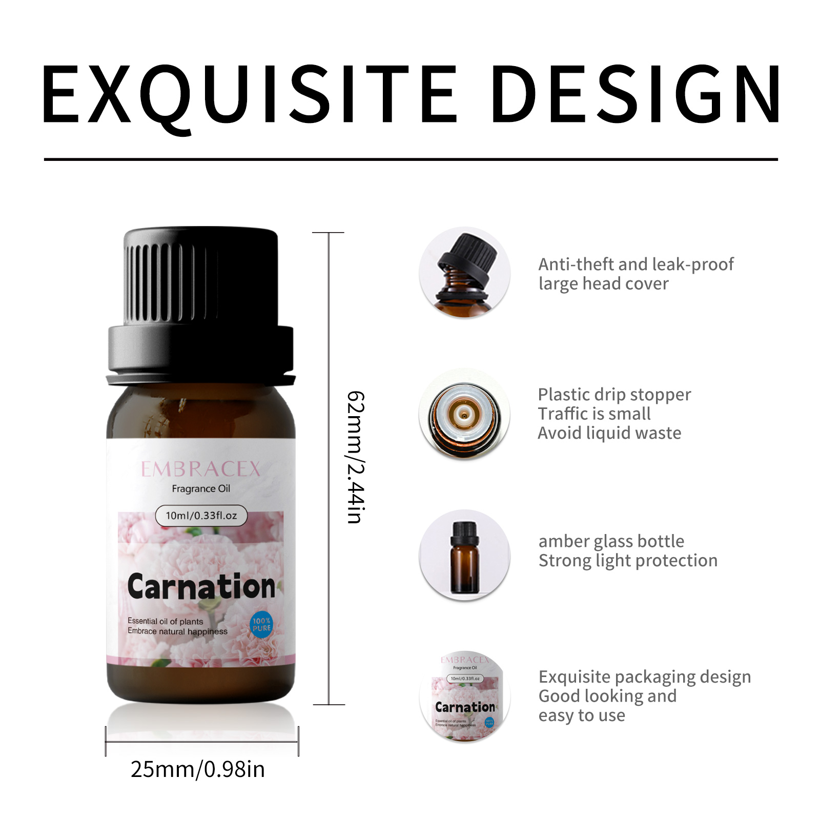 10ml Carnation Essential Oil F - Fragrance Oil 10Ml recensione e prezzo