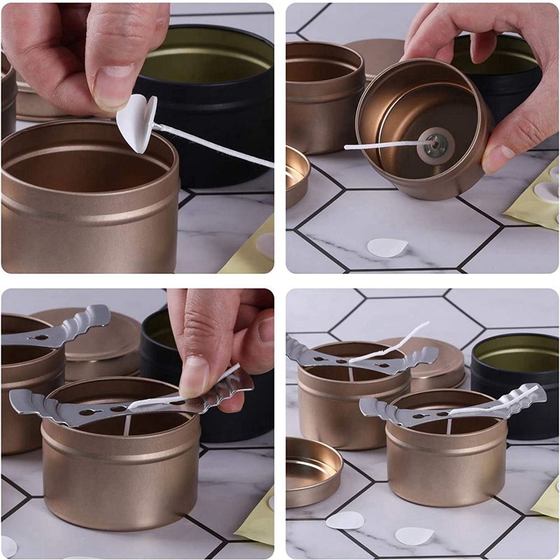 AA94-48 Pack Candle Tin Cans W - Metal Tin Lid 4Oz recensione e prezzo