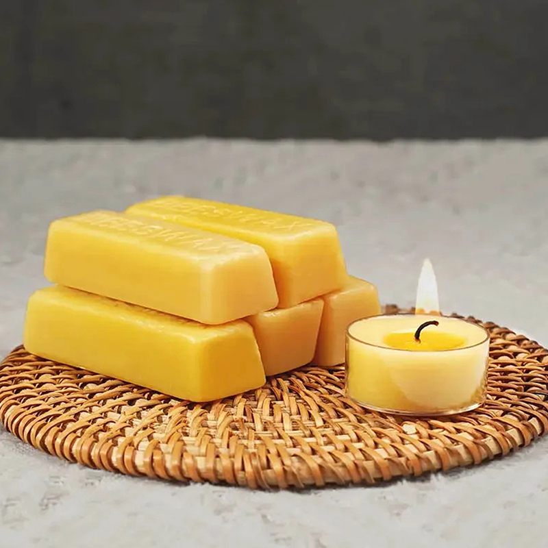 4/8pcs Pure Beeswax Blocks, Hi - Candle Supplies In Bulk recensione e prezzo