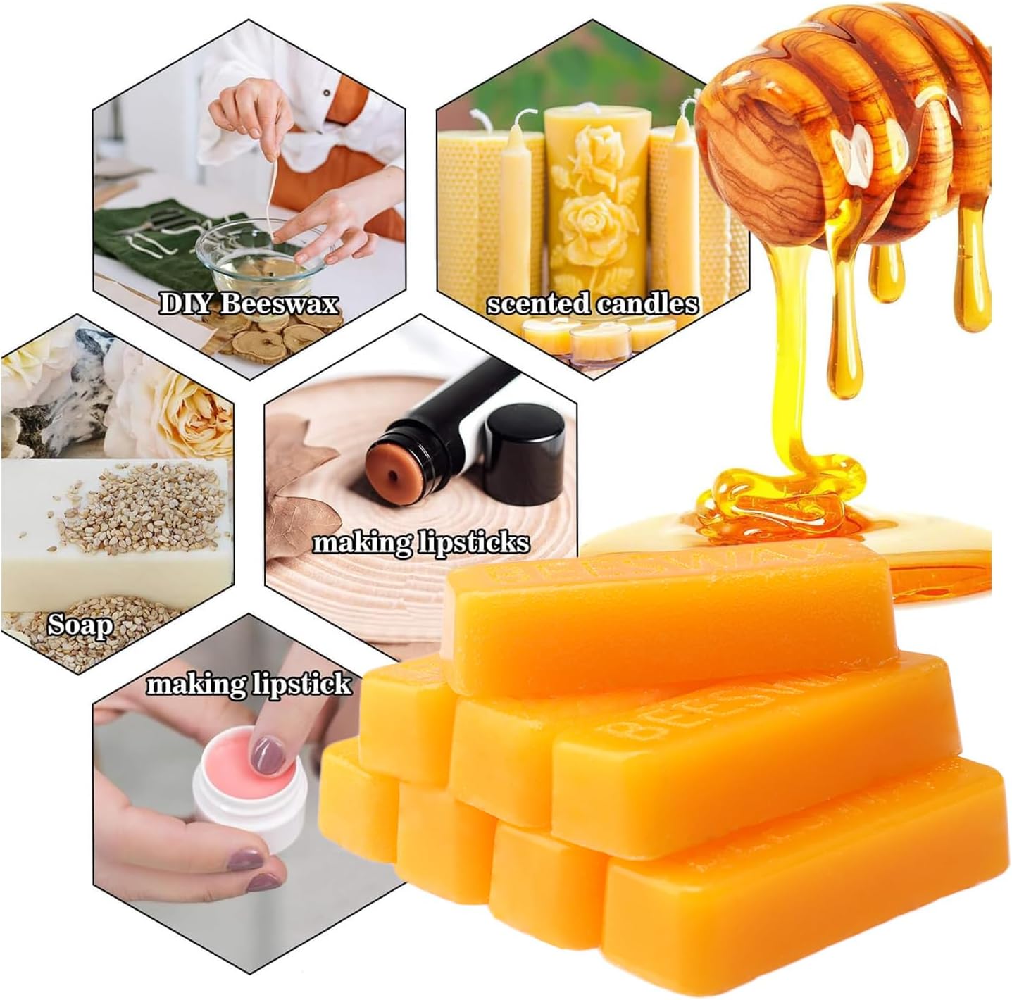 Beeswax Bar, Candle Wax Block  - Candle Supplies In Bulk recensione e prezzo