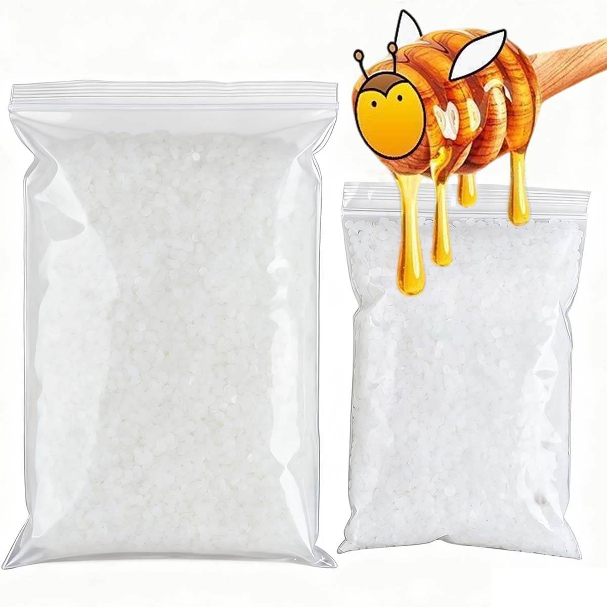 200g-1000g White Beeswax Pure  - Candle Supplies In Bulk recensione e prezzo