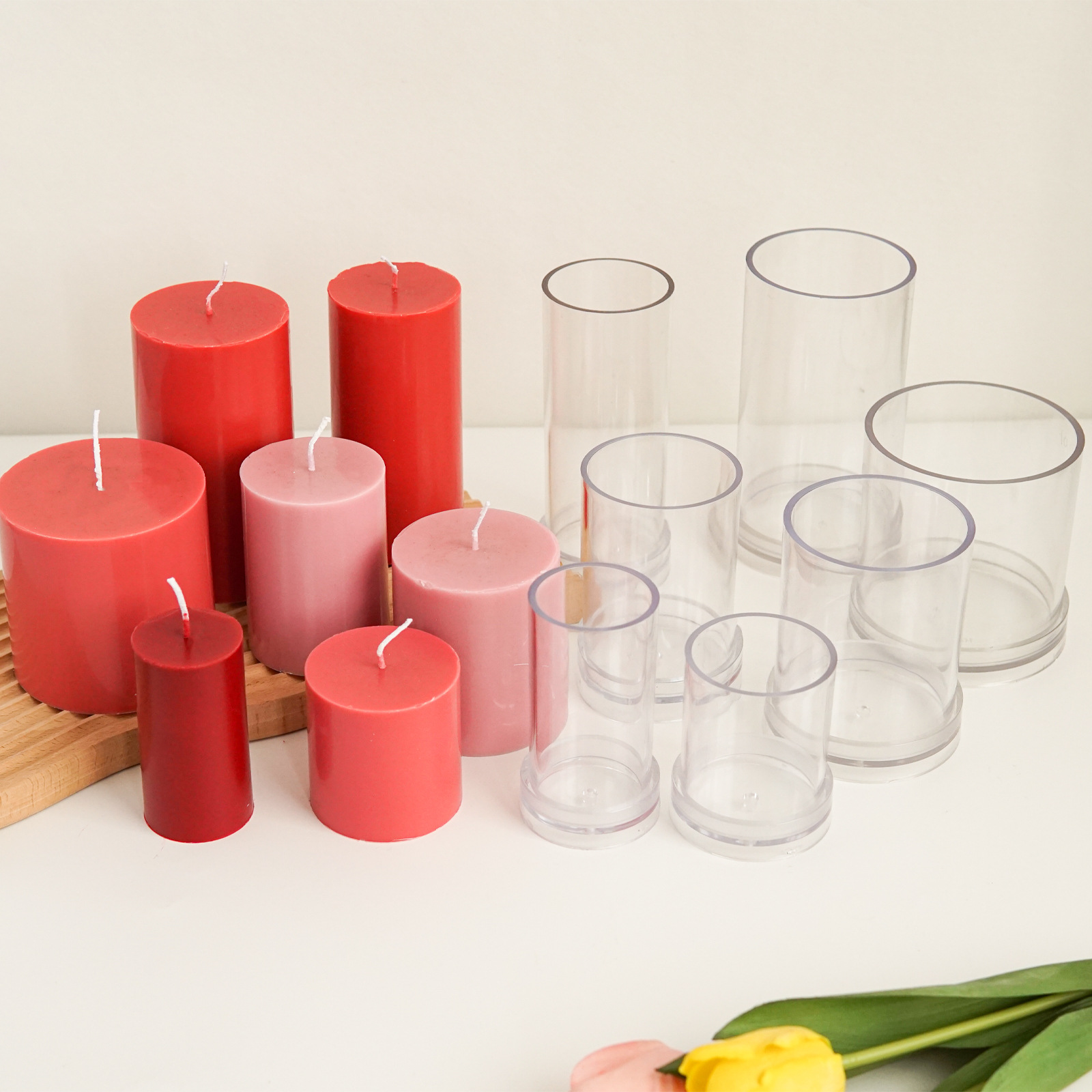 Various 3D Cylindrical Candle  - Candle Supplies In Bulk recensione e prezzo