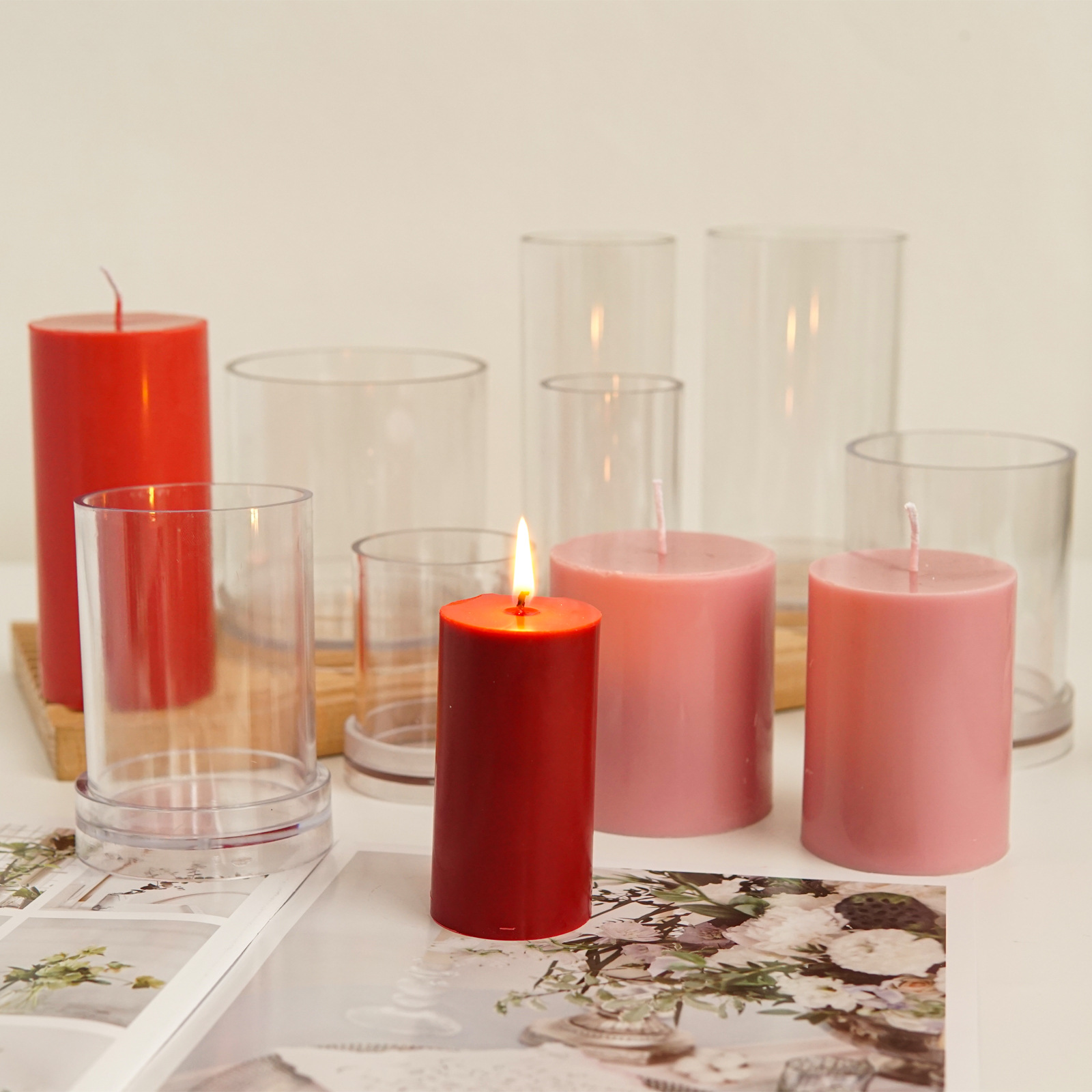 Various 3D Cylindrical Candle  - Candle Supplies In Bulk recensione e prezzo