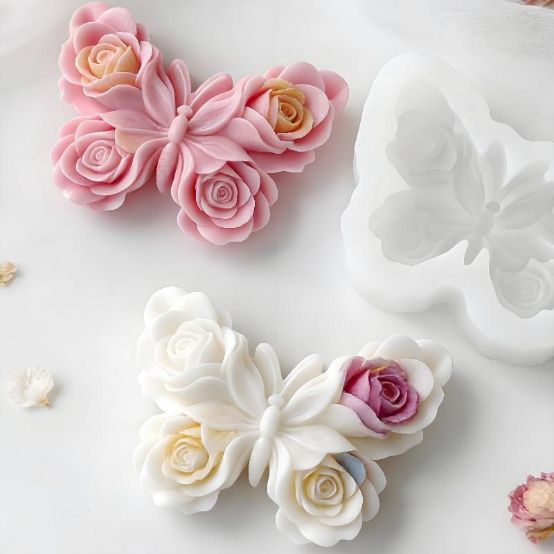 DIY Rose Butterfly Form Silico - Candle Supplies In Bulk recensione e prezzo